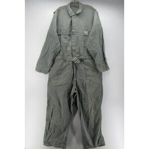 VINTAGE Sears Roebuck Coveralls XL Destroyed Herringbone 60s 70s *